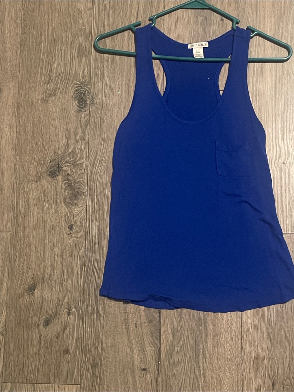 Eloquii Cobalt Racerback Tank with Chest Pocket women’s size small